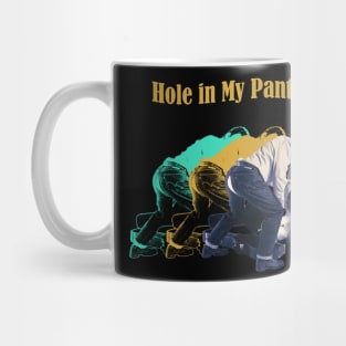 Hole in My Pants Shadow Vintage Mug